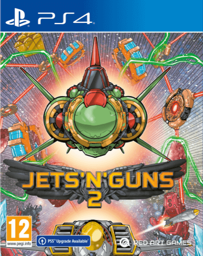 Jets'n'Guns 2 box art for Playstation 4